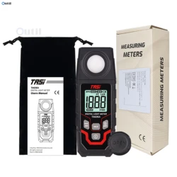 TA636A Digital Light Meter Illuminance Lux Meter 0.1~20000LUX/0.01~20000FC Measurement Range Integrated illuminometer Tester