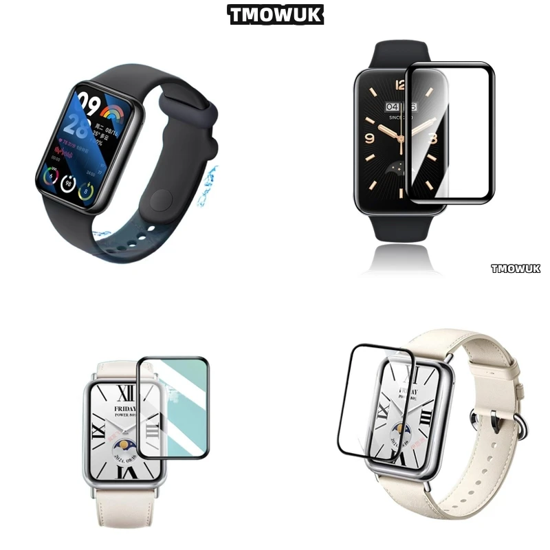 

For Xiaomi Band 4 5 6 7 8 9 10 Pro, Optically Clear PMMA Film, Enhances Visibility In Sunlight