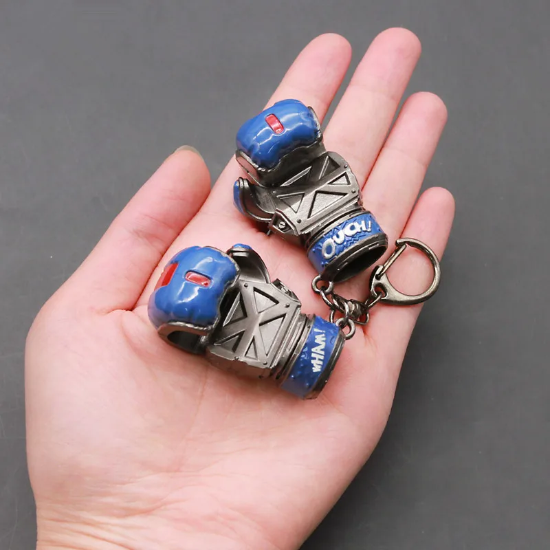 Boxing Gloves, Metal Model Keychain, Alloy Solid AP Pathfinder Family Heirloom Pendant, Game Accessories, Exquisite Gifts