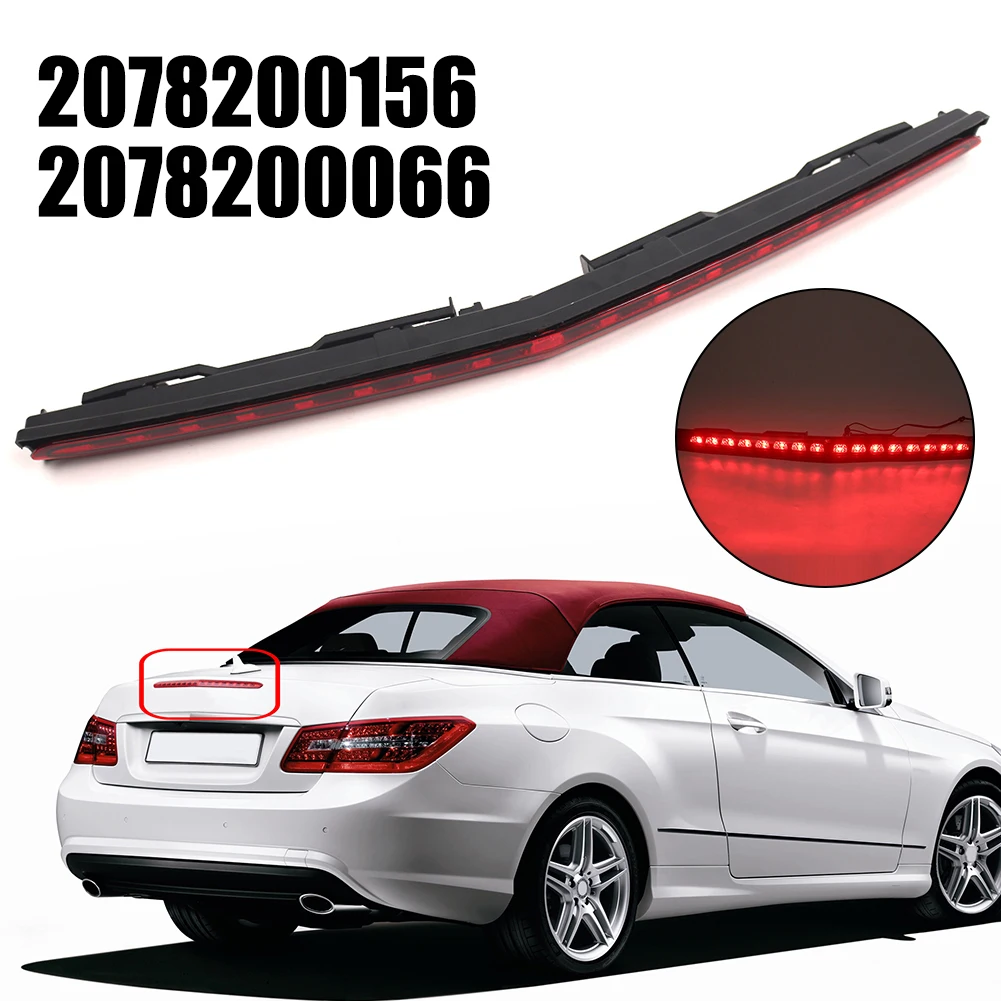 

Для E-Class 2009-2017 Высокий стоп-сигнал C207 A207 Стоп-сигнал ABS + ПК Материал Антикоррозийный Простота в использовании Без деформации