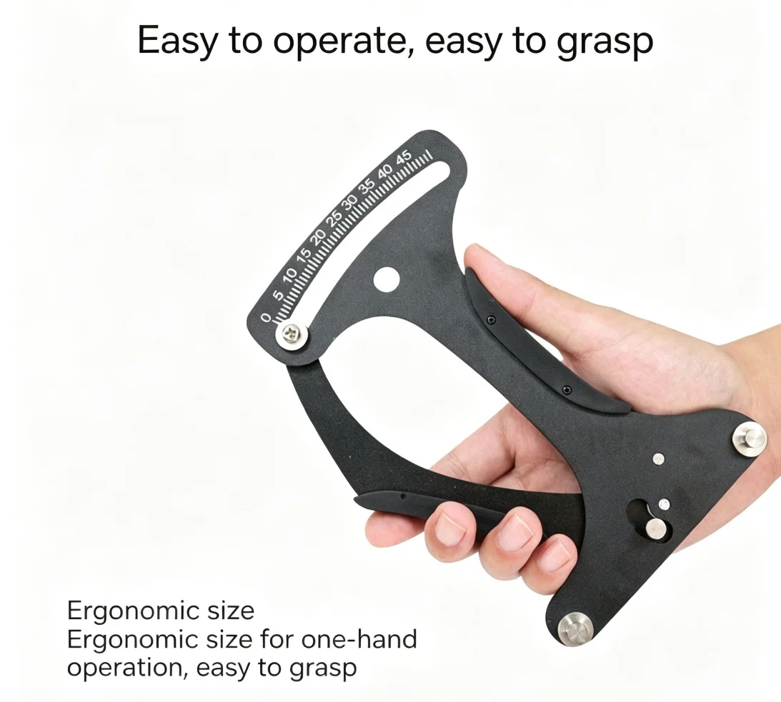 HTMCK Mountain Bike Spoke Tension Gauge Mountain Wheel Set Ring Elastic Measuring Device Slant Swing Correction Tool