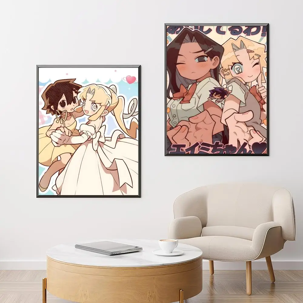 ملصق Anime I-I Love AmyS عالي الدقة متعدد الاستخدامات مقاوم للماء لتزيين الحائط ذاتي اللصق مثالي لأي غرفة وهدية مثالية #4