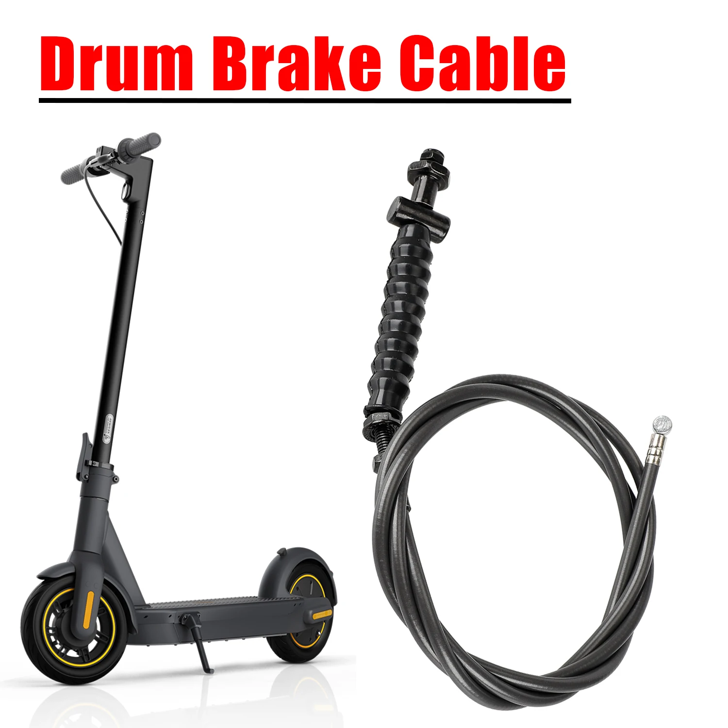 

Scooter Drum Brake Cable For Ninebot MAX G30 G30D G30E G30L P Electric Scooter Brake Cable Front Wheel Brake Line Assembly Parts
