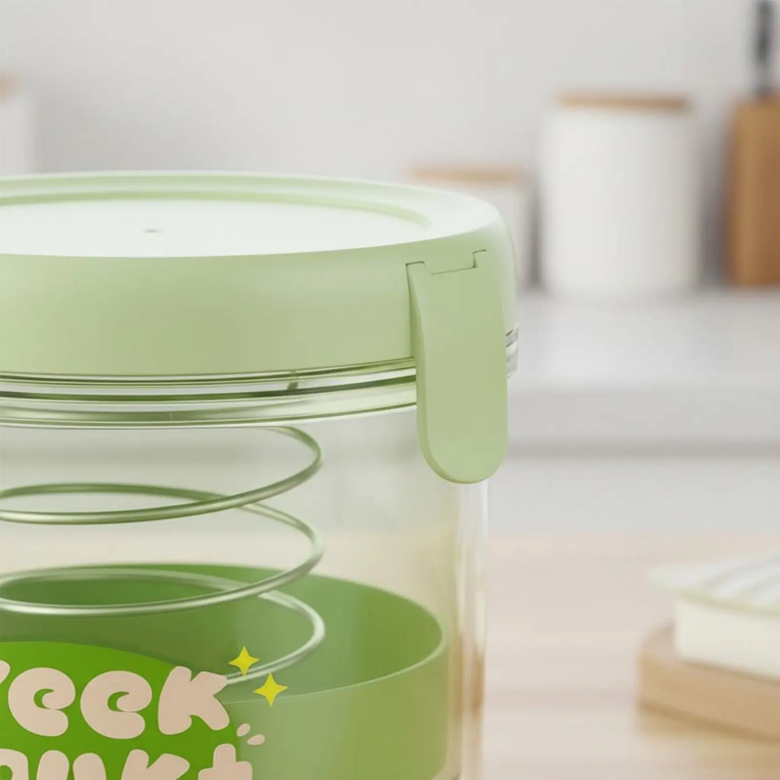 Greek Yogurt Strainer Natural Filtering Whey Separator Bowl Fine Mesh Yogurt Filter Easy to Clean Milk Strainer Container