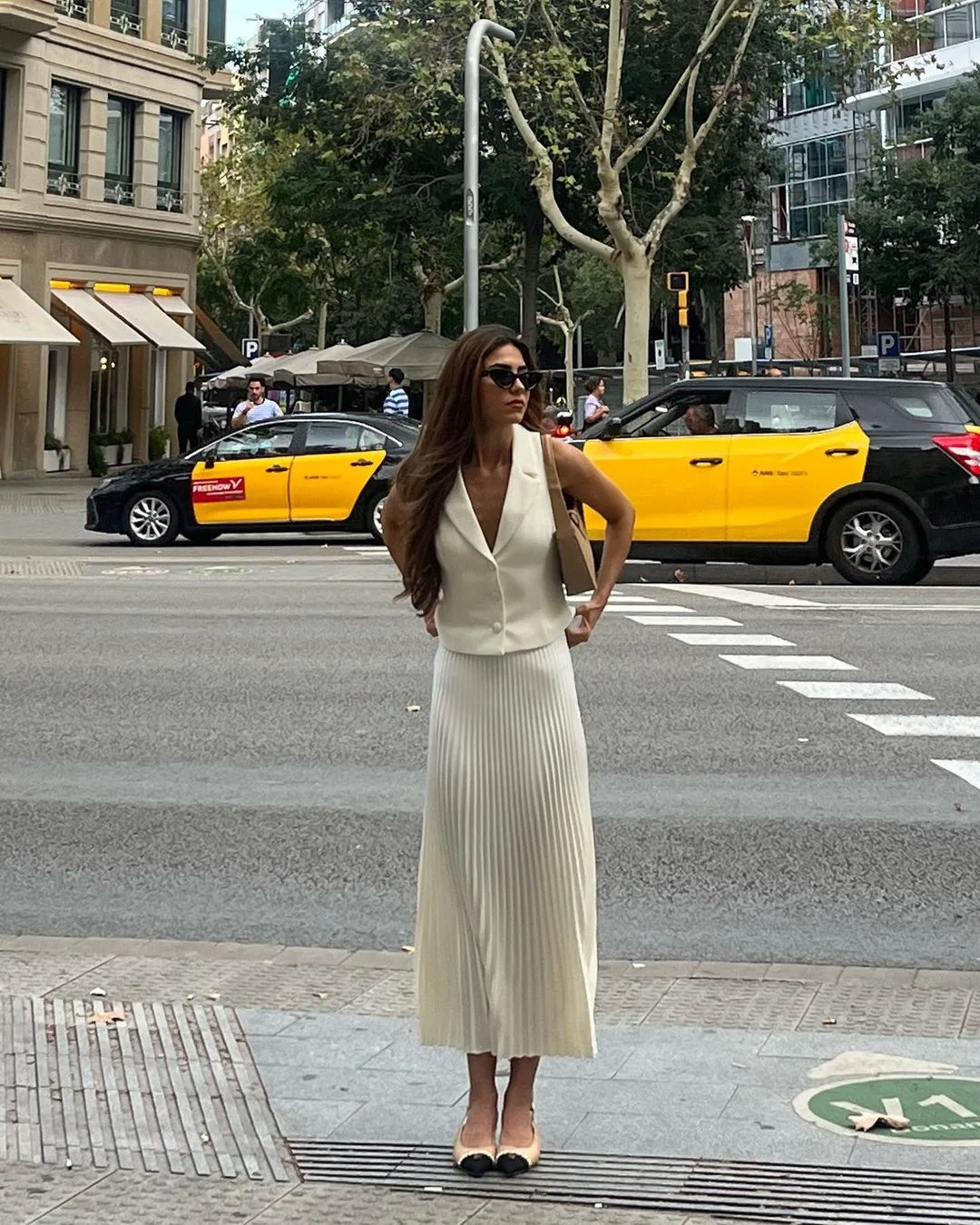 New in Matching Chic Design Women Sets ,2 Piece Sets Women Outfit,Elegant 2-piece Sets For Women,Pleated Long Blazer Vest Skirt