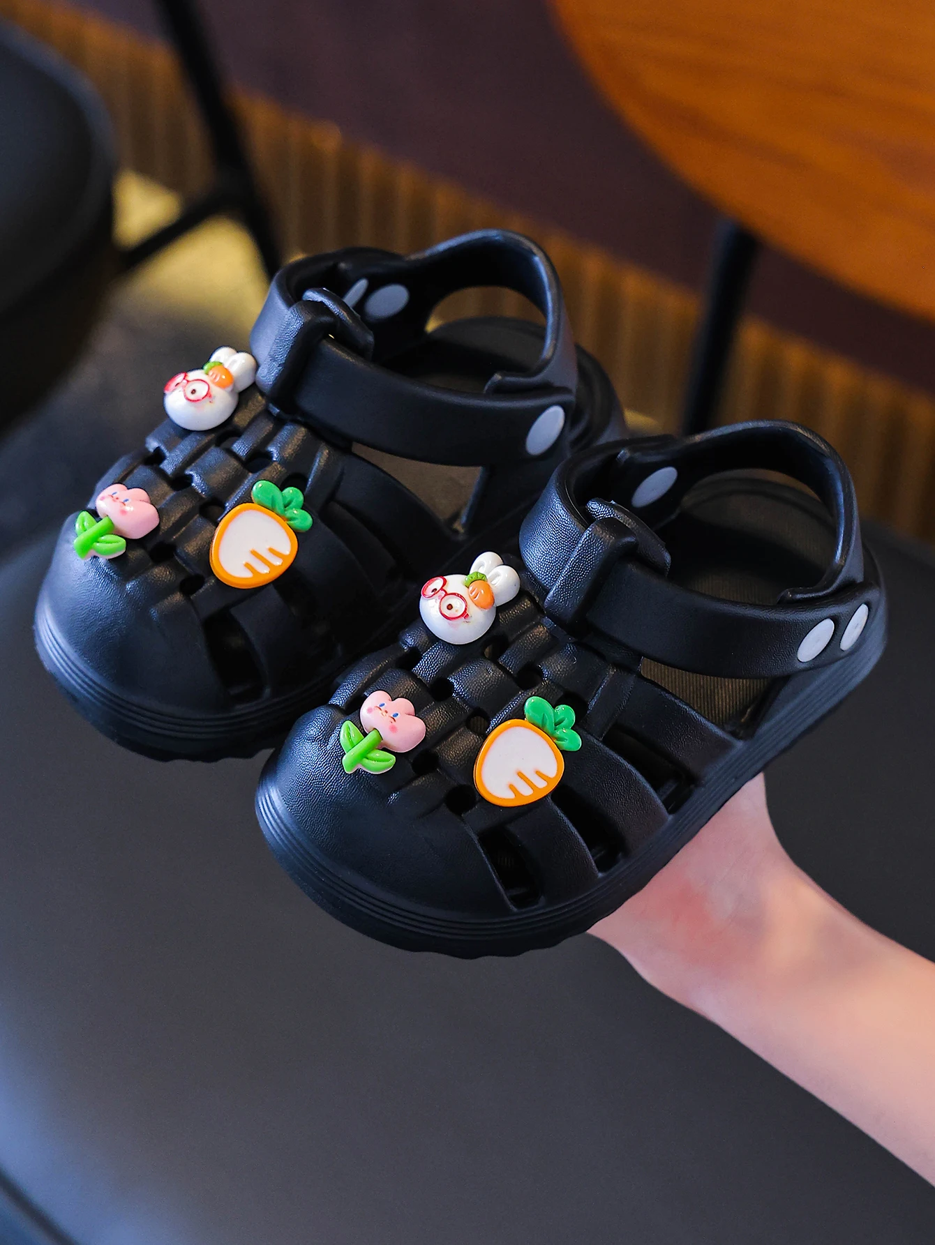 

Children's Sandals Summer New Baotou Cartoon Cute Student Fashion Home Shoes Men's and Women's Sandals