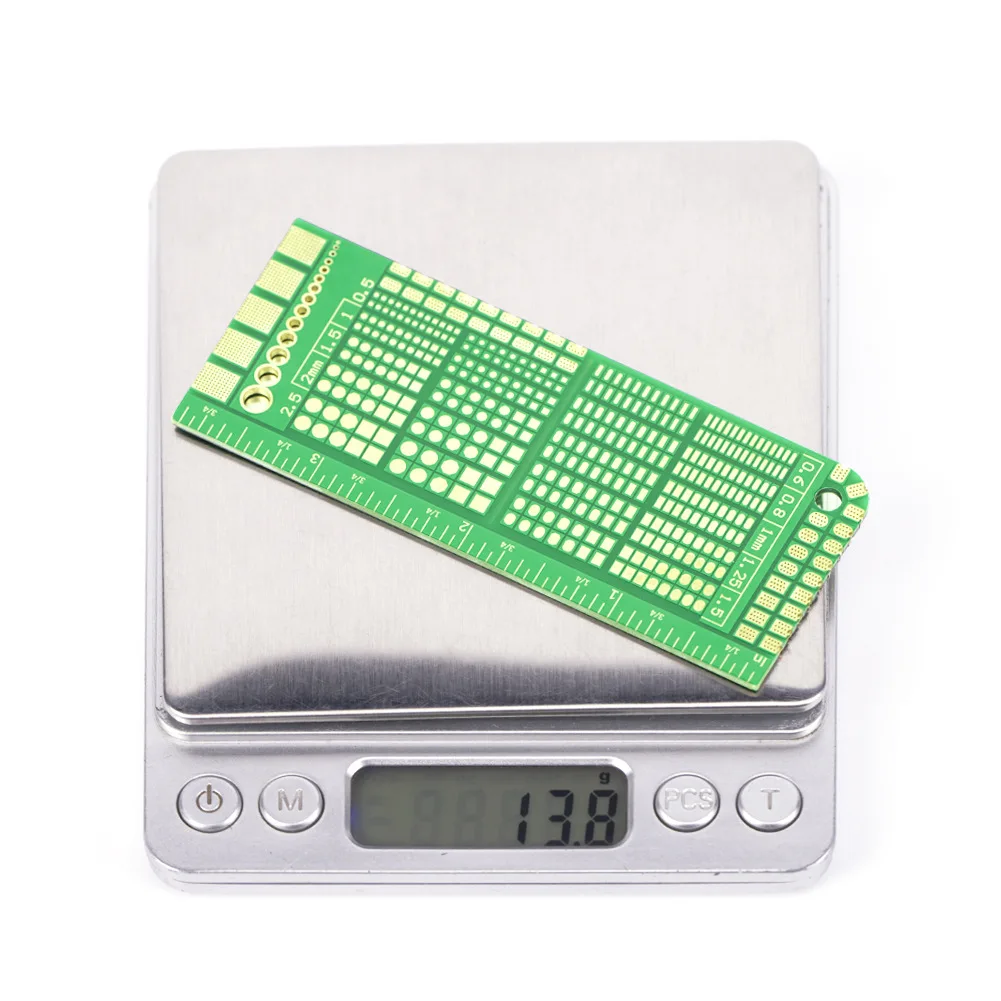 IFlight BLITZ Soldering Practice PCB Single Piece, Gold Plated FPV Beginner Welding Training Board
