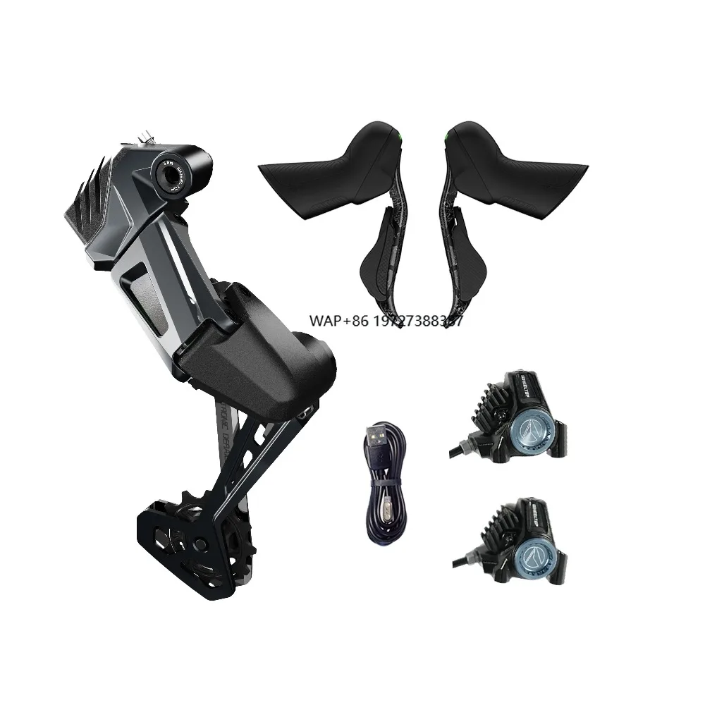 

WheelTop RX6600-GS Bicycle Derailleur System - Wireless 7-14 Speed Transmission Kit for Carbon Fiber Gravel Bikes Accessories