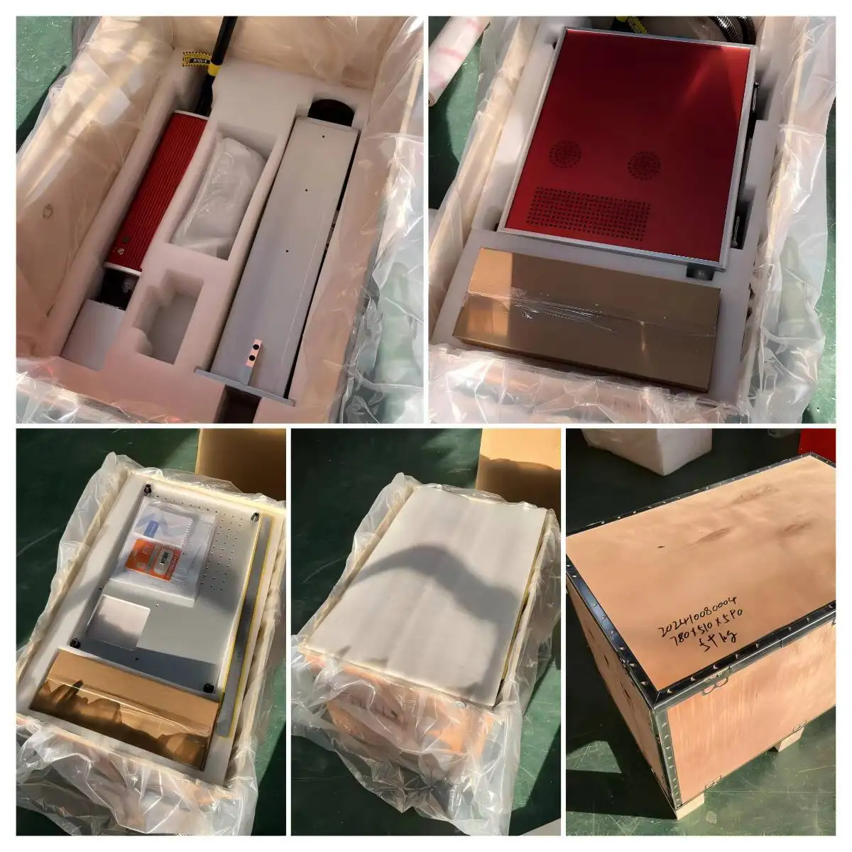 Macchina laser a fibra per incisione profonda con piastra metallica 3D per marcatura a colori in acciaio inossidabile JPT Mopa M7 60W 100W