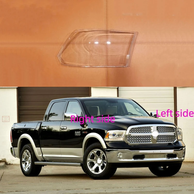 For Dodge Ram 2009 2010 2011 2012 2013 2014 2015 2016 17 18Headlight Shell Headlamp Lens Cover Replace Lamp Shade Headlamp Glass