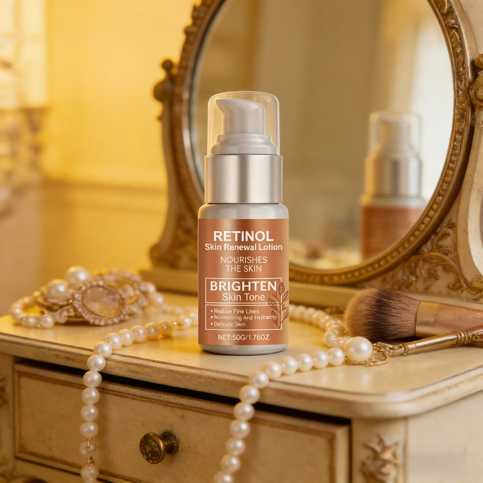 Moisturizing Serum for Dry Skin Deep Hydrating Nourish Face Brightening Plumping Natural Ingredients Soothing Skin Renewal Cream