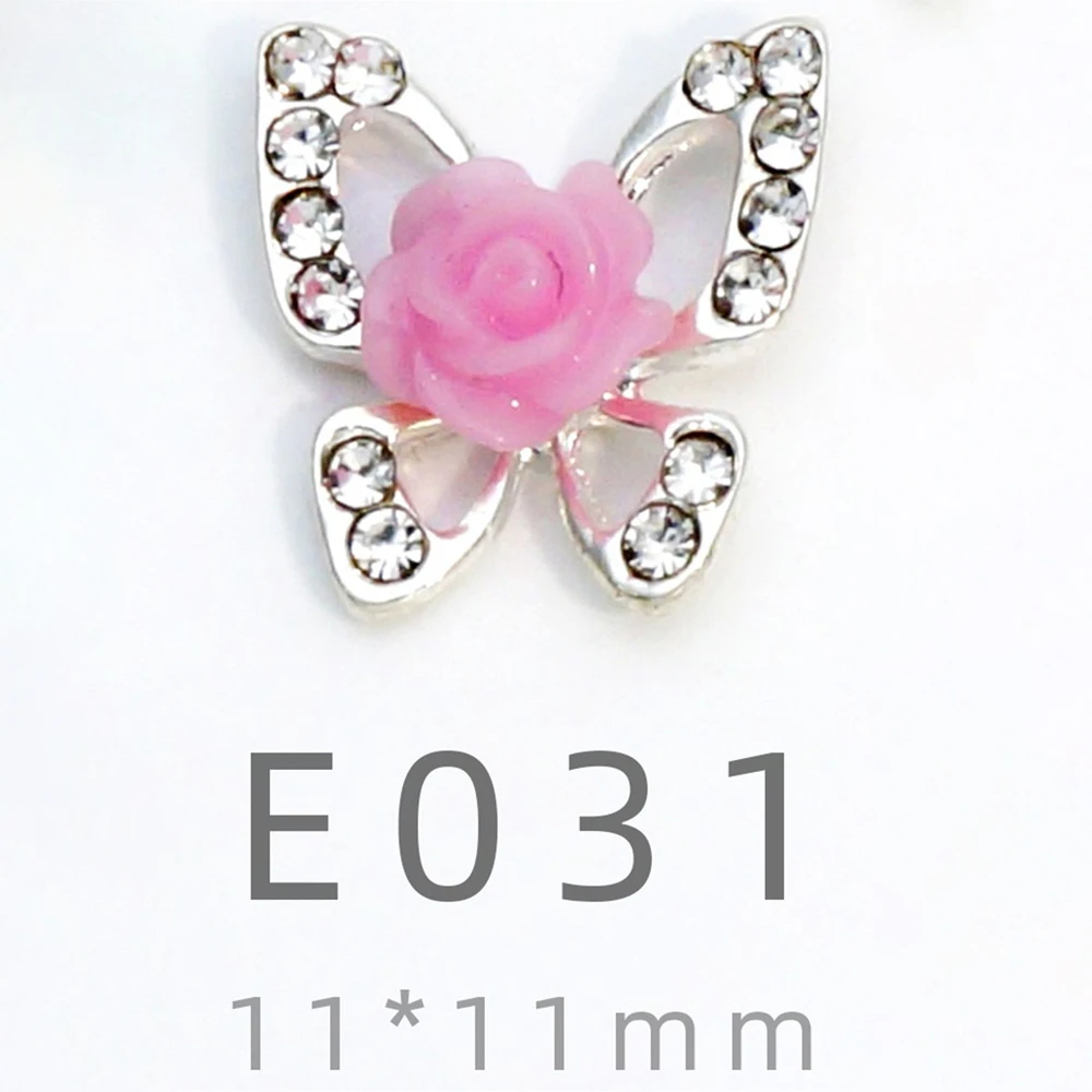 1~4SETS Three-dimensional Nail Accessories Nail Art Strong And Sturdy Metal Drill Nail Jewelry Nail Supplies & Tools