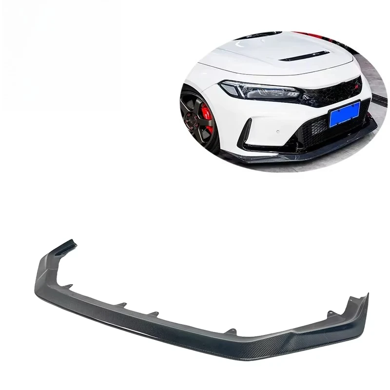 

2022+ for Type R FL5 VS Style Front Lip Spoiler Carbon Fiber Front Bumper Lip Accessory Exterior Accessory