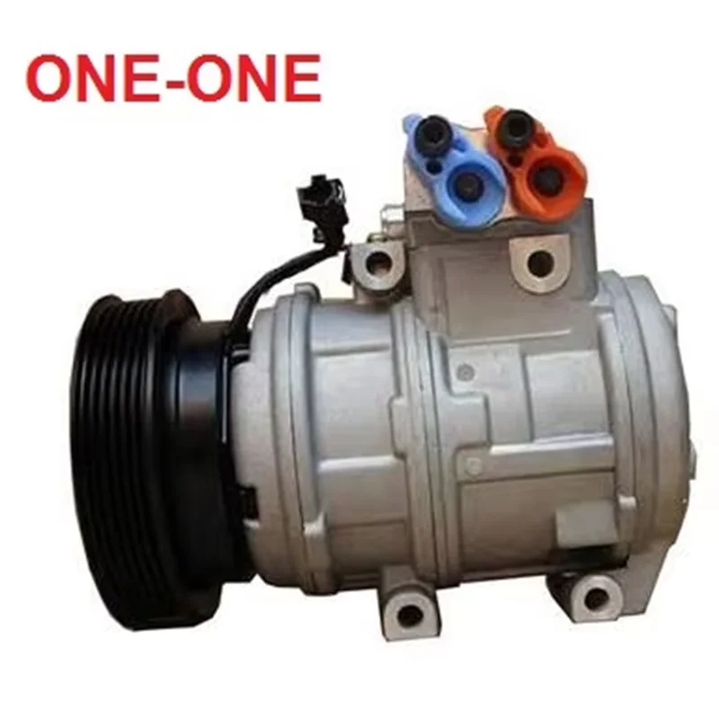 AC A/C Compressor 6PK-125MM 97701-2E300 97701-2D600 977012E300 977012D600 97701-2E301 977012E301 16250-2430J 16250-24300