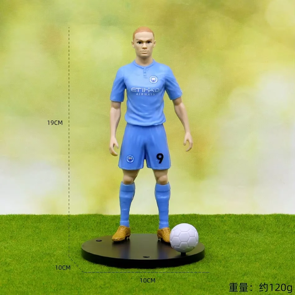 2026 Neue 18cm Fußballstar C.Ronaldo Messi Mbappe Modellpuppen Cartoon Niedliche Actionfiguren Auto-Accessoires Fußballfan-Geschenke