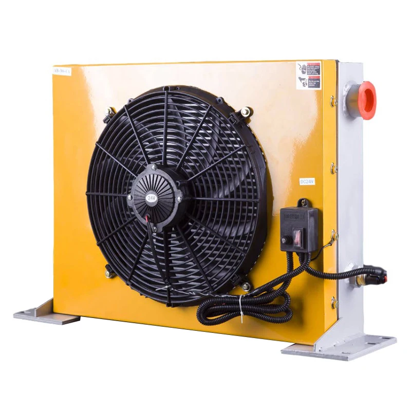

Hydraulic Oil Cooler Thermostat Hydraulic Oil Cooler with 12v Fan and Bypass Valve