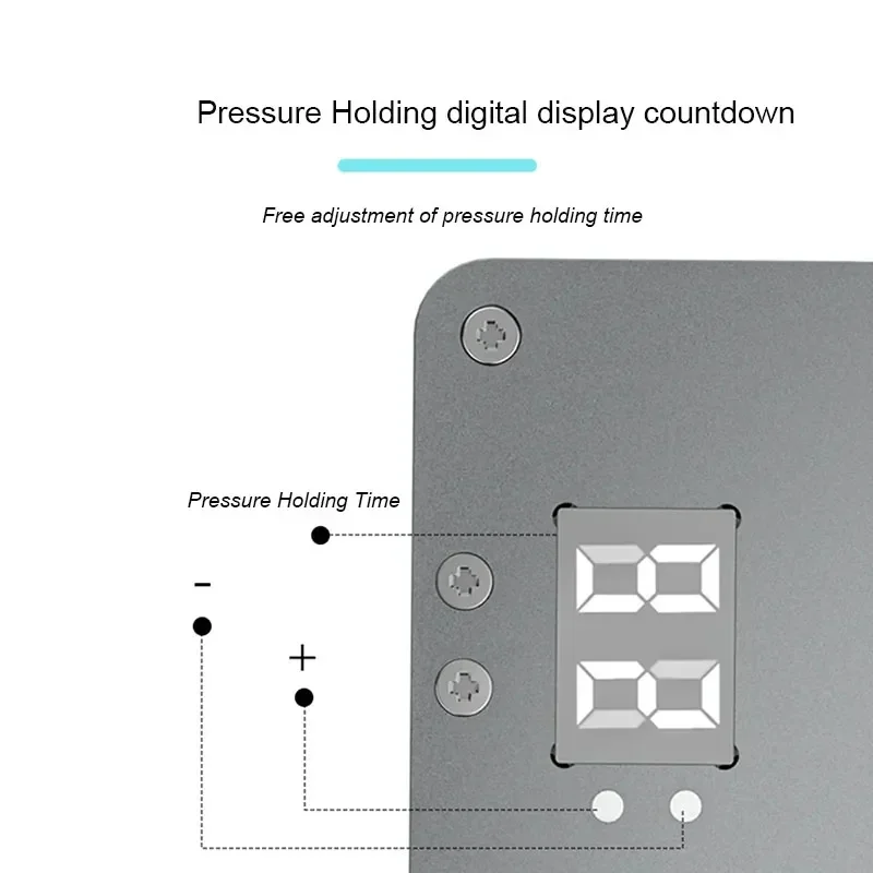 TBK201A Universal Clamp Digital Display Rotation Pressure Holding Mould For Phone Screen/Back Cover Glass Fixing Repair Fixture