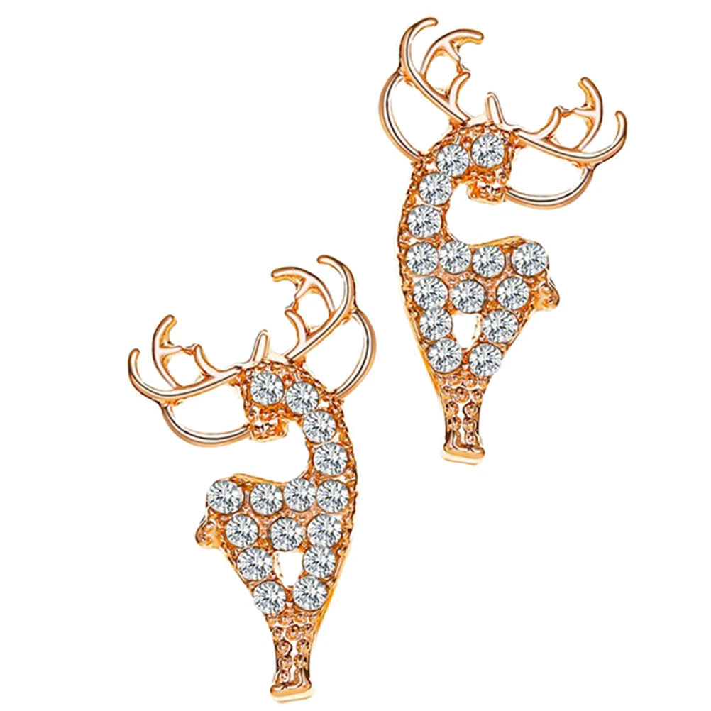 

1Pair Deer Shape Earrings Chic Lightweight Ear Decoration Fashion Ear Accessories for Ladies Casual and Formal