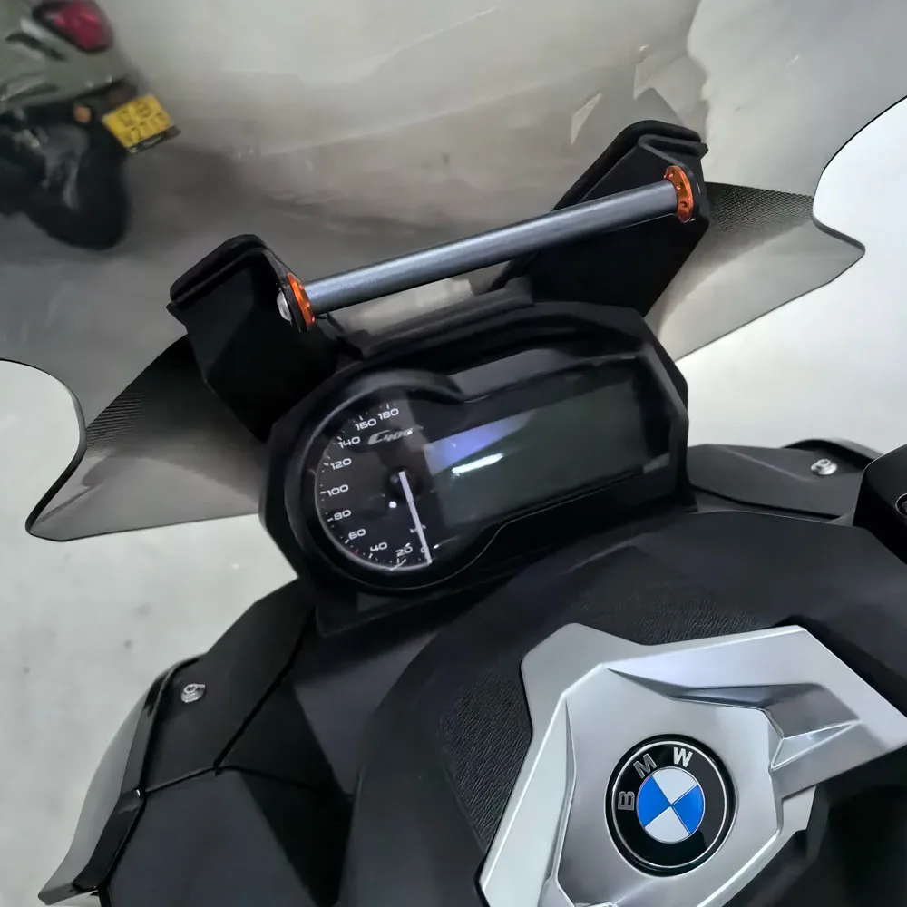 NEW For BMW C400X C 400X c400x 2019-2023 Motorcycle GPS Phone Navigation Mount Anti shake Bracket Adapter Mounting Holder Suppor