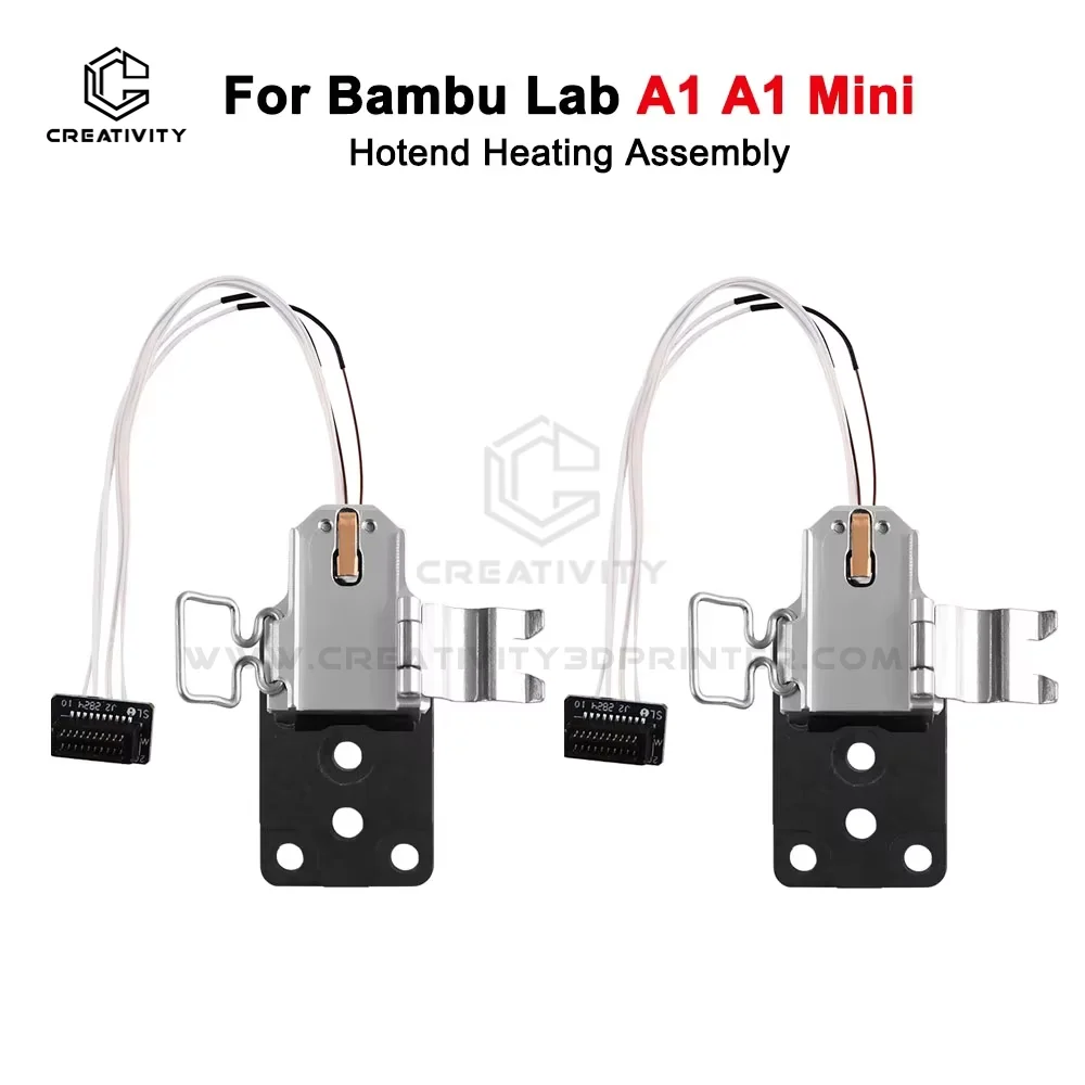 

Bambu Lab A1 A1 Mini Hotend Нагревательный комплект в сборе с кабельным нагревателем Запасная часть для ремонта 3D-принтера Bambu Lab A1 Обновление