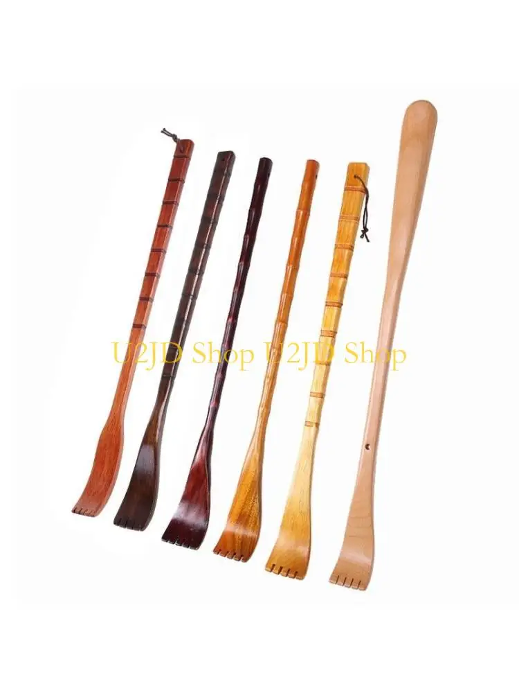 

U2JD Wooden Back Scratcher for Women Men Gifts Self-Treatment Back Itching Artifact