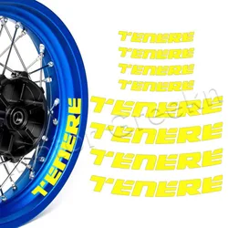 Reflective Motorcycle Wheel Sticker Rim Decal Stripe Tape Accessories For TENERE 660/700/800/900/1200 XTZ 700 XTZ700