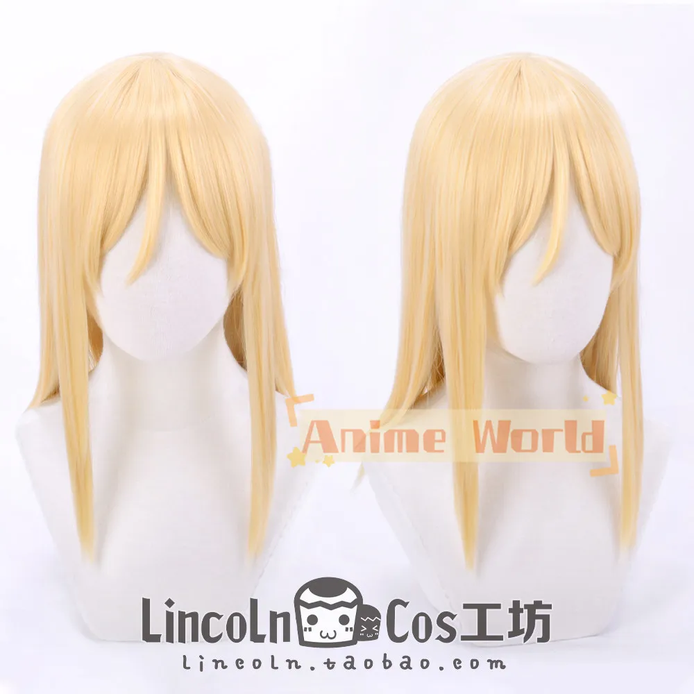 

Парик для косплея Anime Historia Reiss, реквизит для Хэллоуина и карнавала, синтетические волосы из термостойкого волокна + шапочка для парика