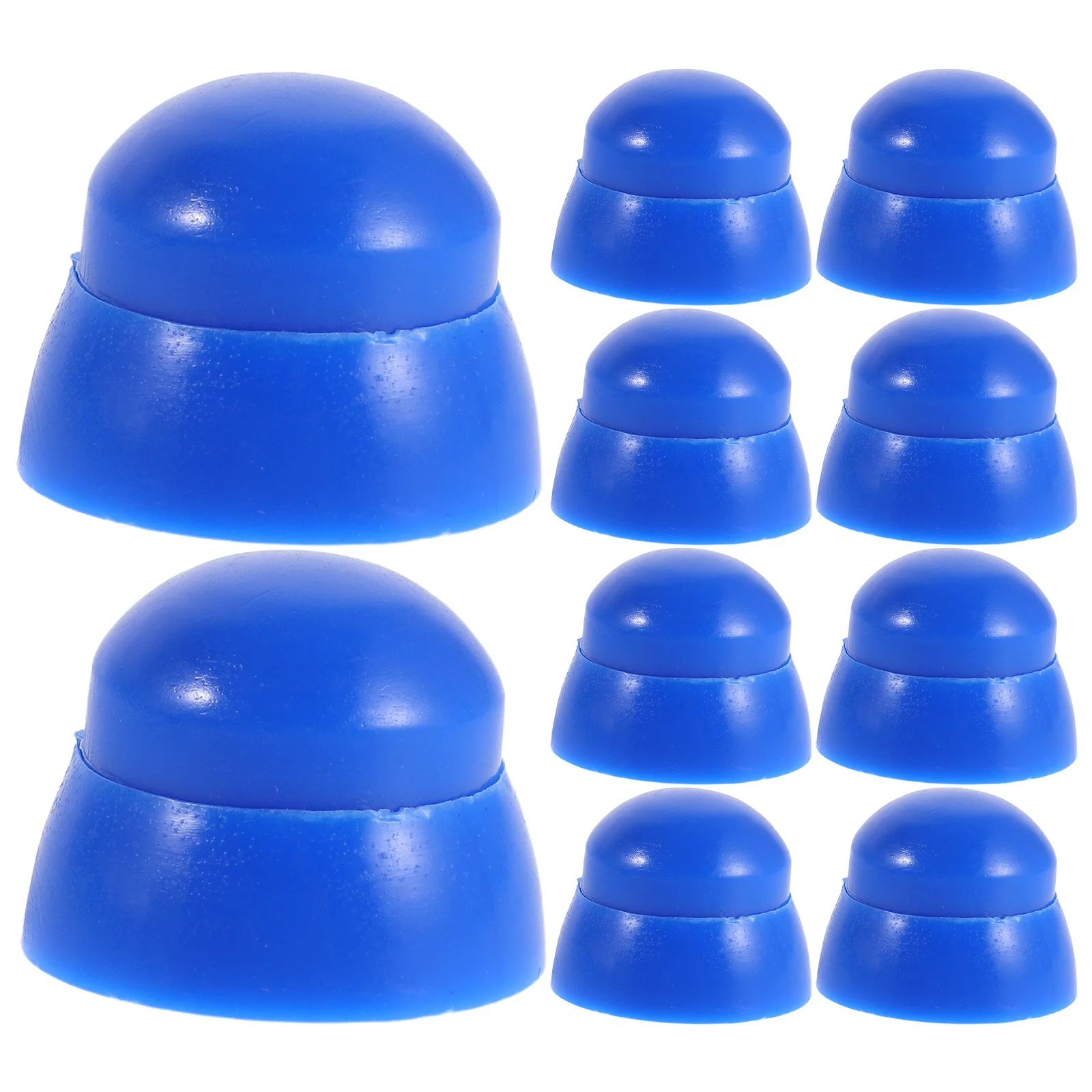 

10 шт., устойчивые к ультрафиолетовому излучению защитные колпачки для детских площадок, пластиковые крышки для болтов и гаек, яркие цвета, легко чехлы для болтов