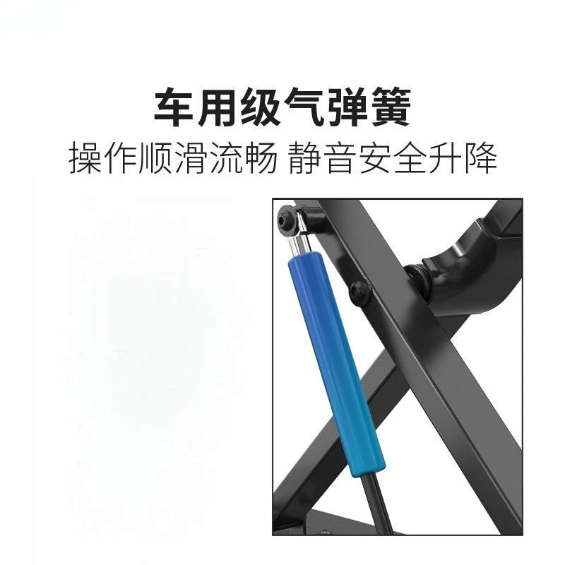 Stand-up laptop lifting table, folding desktop desk, monitor raised frame, workbench table