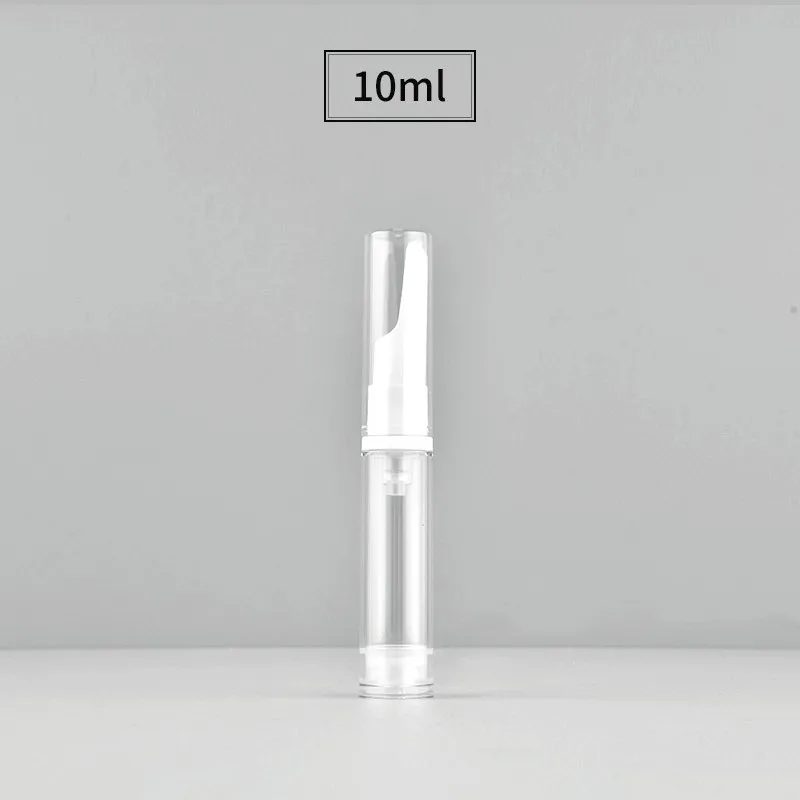 1Pcs Vacuum Bottle Press Liquid Foundation Lotion Eye Cream Empty Refillable Bottle Cosmetic Container Portable