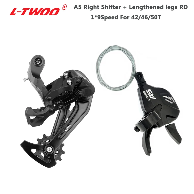 LTWOO A5 1X9 Speed Derailleurs Bike Trigger Shifter Lever Rear Derailleur  Group MTB Bicycle Derailleurs Switche Compatible SRAM