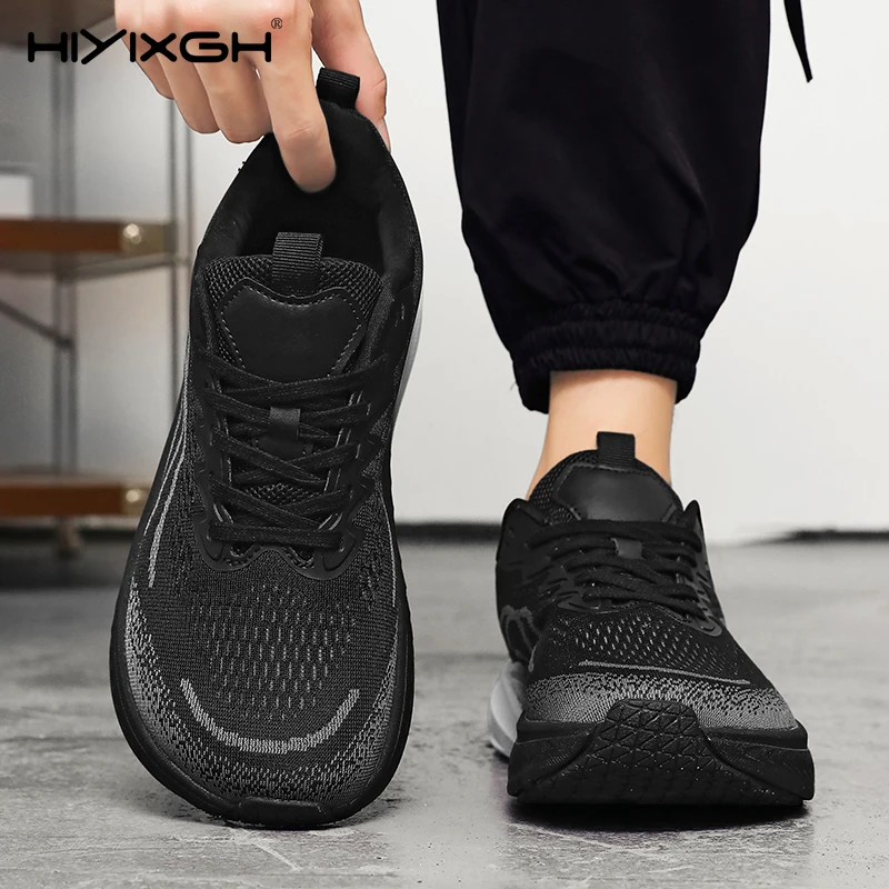 

New lightweight wide-toe running shoes for men's summer mesh breathable casual sports big-toe shoes for ultra wide feet high-top