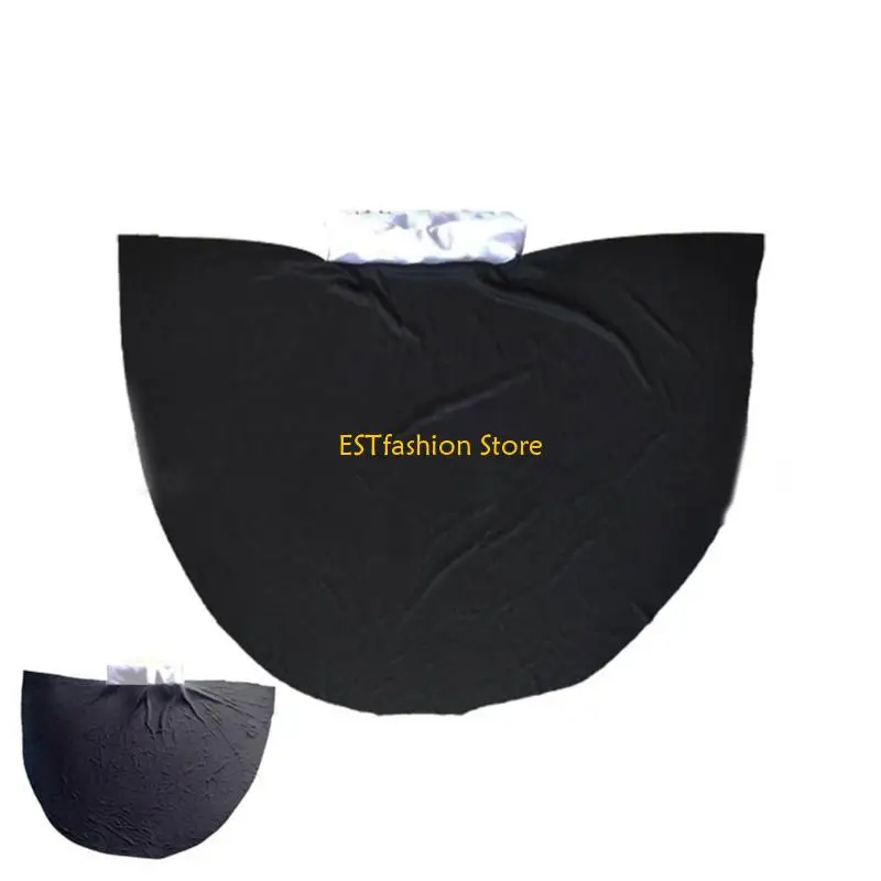 ملحق Y5GC NUN COSTUME مجموعة مع قبعة أزياء نون الكاثوليكية ، قلادة قلادة متقاطعة ، جوارب الجوارب عالية الفخذ الطباعة