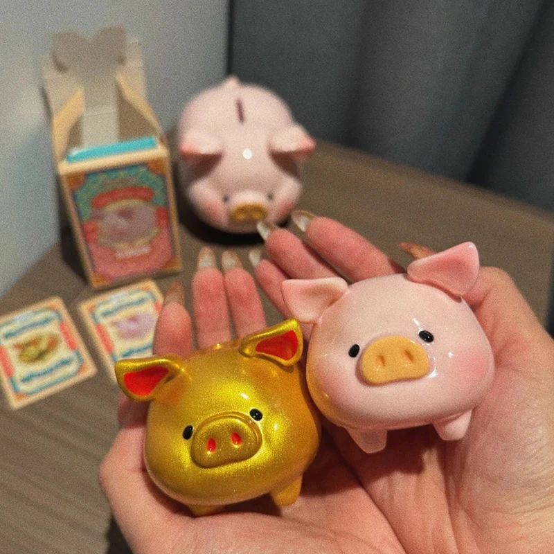 Topzero Lulu The Piggy Lucky Fortune Piggy Answer Piggy Series Blind Box Cute Trendy Toy Ornament Gift Collection Gift