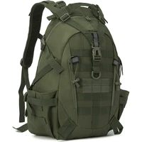 Mochila táctica de 40L para hombre, mochilas para acampar y senderismo, bolsas de viaje reflectantes para exteriores, mochila de escalada Molle de supervivencia