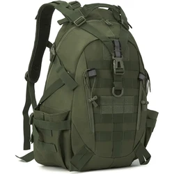 QT&QY 40L Tactical Backpack for Men Camping Hiking Backpacks Reflective Outdoor Travel Bags Survival Molle Climbing Rucksack Bag