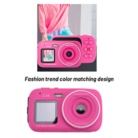 Ap-Digital Camera 16x Zoom Dual Screen 72MP HD Camera with MP3 Player Function Auto Focus Camera for Kids