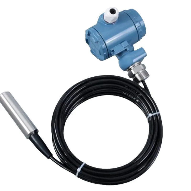 

High-Temperature Submersible 4-20ma Water Level Sensor Plastic Alarm Feature for Liquid Level Measurement for Water Tanks