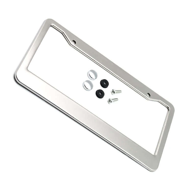 Number Plate Bracket Frame Cover Car Number Plate Holder for US Standard Number Plates Plate Frame with Screws