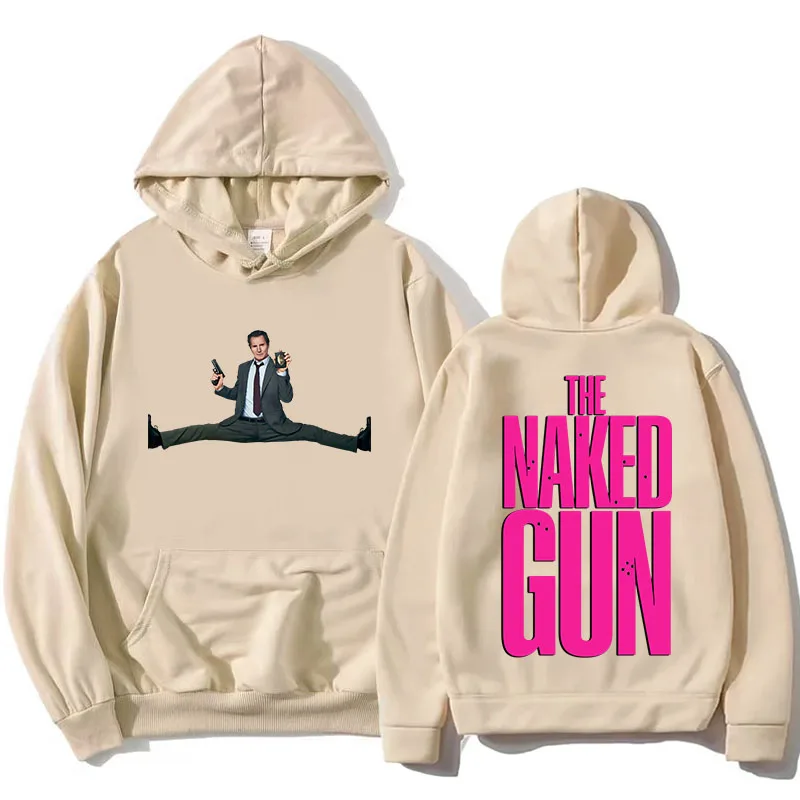 The Naked Gun Film sweats à capuche à manches longues mode sweats à capuche décontracté automne polaire femme pulls Film graphique impression hauts