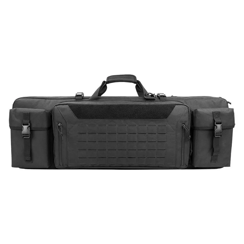 

Outdoor live cs tactical gun bag, Oxford cloth double shoulder portable camouflage kit, outdoor fishing gear bag.