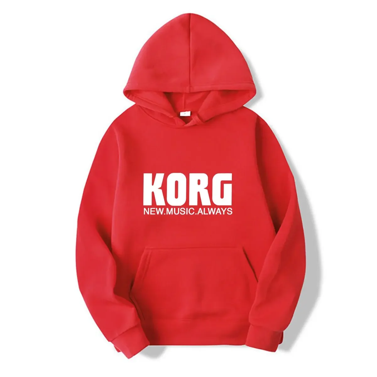 Korg Synthesizer Music Logo hoodies Best Trend Splicing Streetwear long sleeves