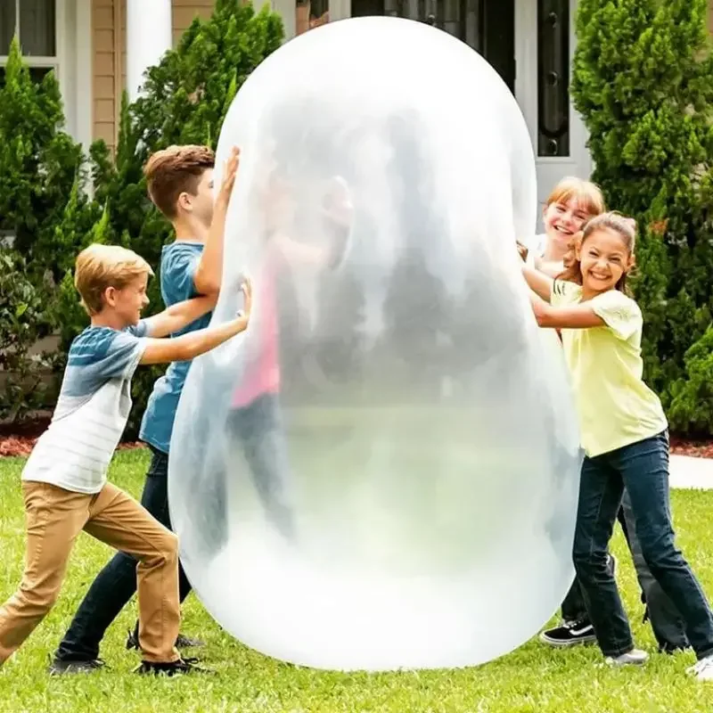 Amazing Bubble Ball Water-fillable filled transparent Bouncy Balls Super Strongly Stretching unbreakable Bubble Balls