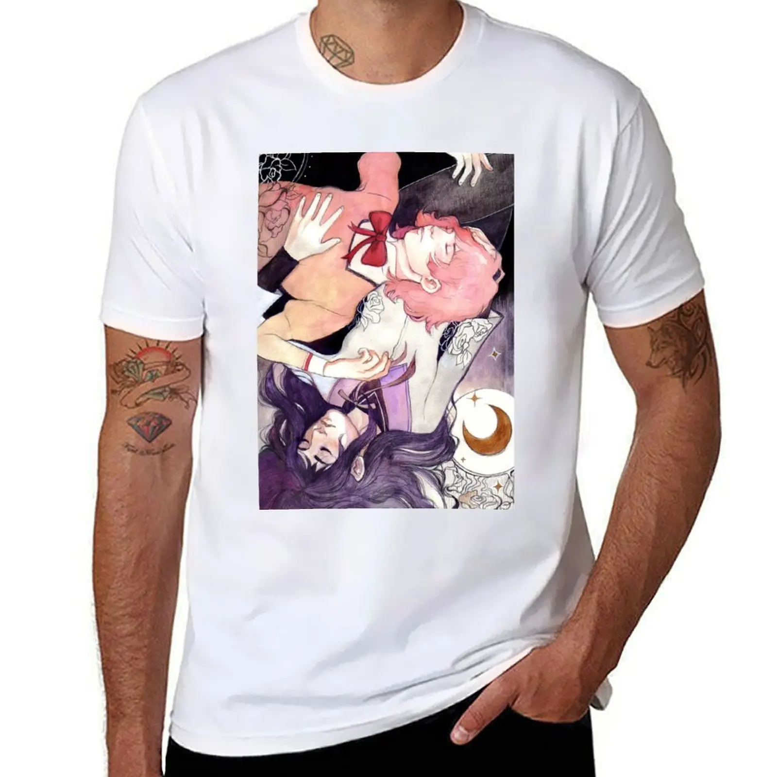 

being meguka is suffering T-Shirt essential t shirt cotton t shirts man 100% T-Shirt