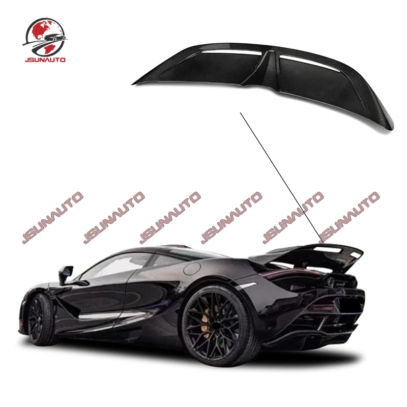 

High Qulity Real Carbon Fiber For McLaren 720s 2017-2021 M Style Rear Wing Trunk Lip Rear Spoiler For 720s 720S Coupe Spider