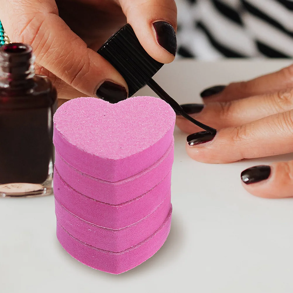 100 Stuks Nagelvijl Gereedschap Stevige Spons Nagelvijl voor Vormgeven Trimmen Harde Dikke Nagels Draagbare Salon Thuis Manicure Pedicure