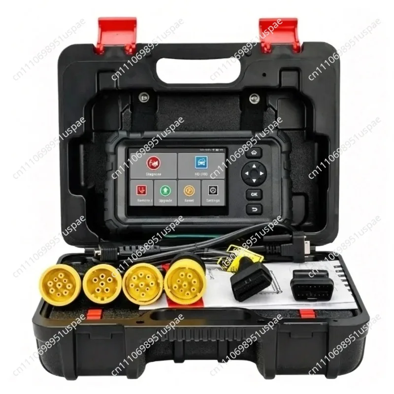 CRP129 HD Elite Heavy Duty Truck All Systems Diagnostic Tools 7 Service Oil Speed Injector Crp129hd OBD2 Scanner