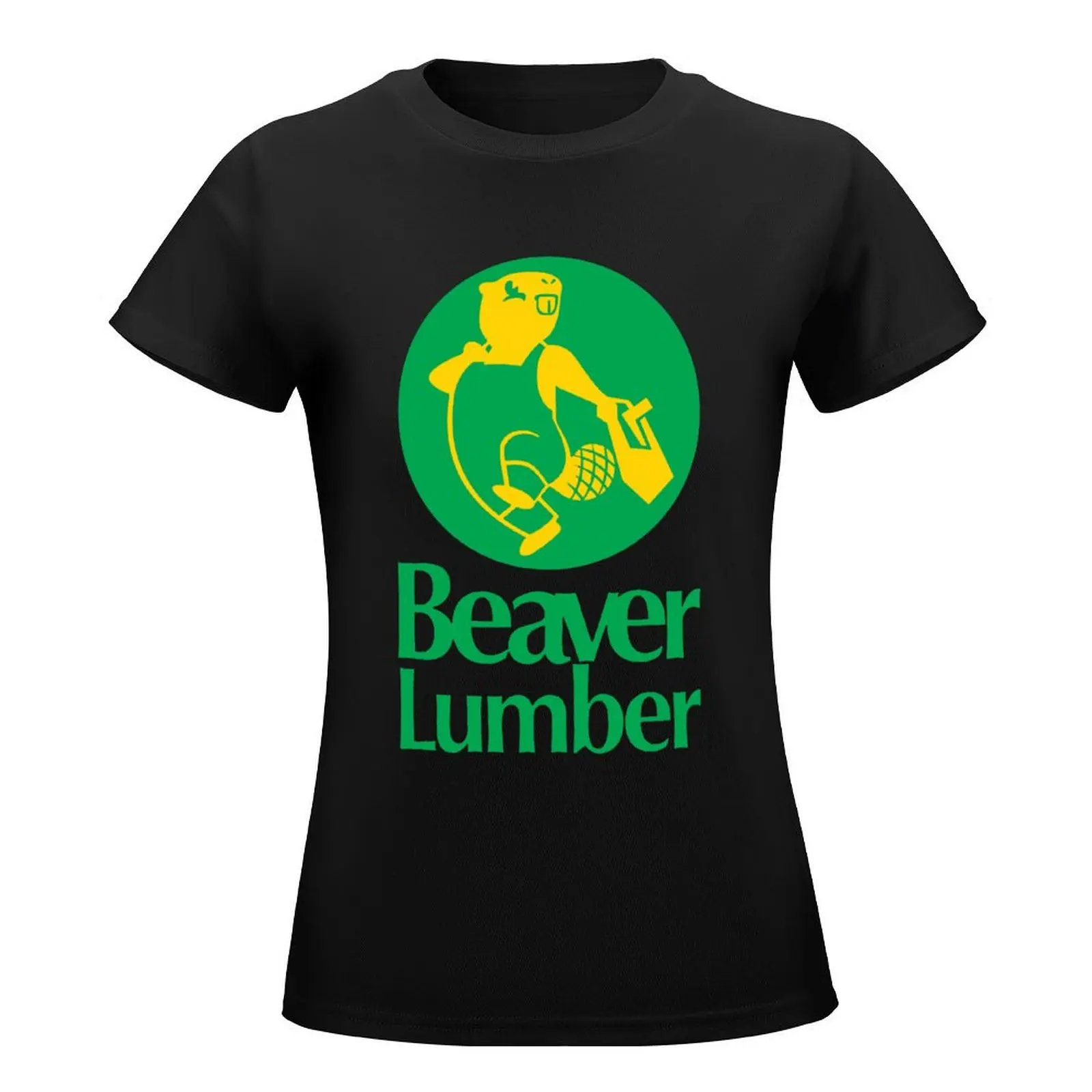 Beaver Lumber T-Shirt plain sports fans lady clothes graphic t-shirts for Women