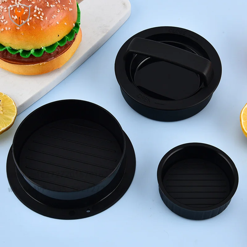 Round hamburger combination, meat press, meat pie, rice cake, hamburger making tool