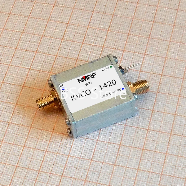 KVCO-1420 1.4G 1420MHz RF Microwave Voltage Controlled Oscillator, VCO, Sweep Signal Source Module Sensor